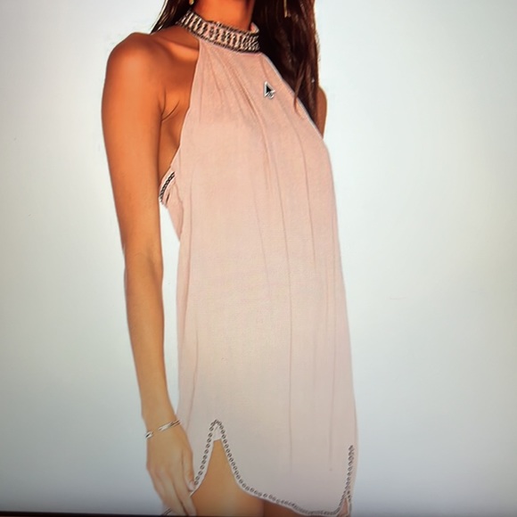 NBD Lourdes Dress in Misty Rose Size Small. Beautiful, glitzy beading. - Picture 2 of 8